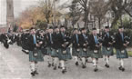 Leading the Parade to the Cenotaph for the Remembrance Day Service in 2008