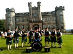 A mini-band that played at a wedding at Airth Castle in 2012